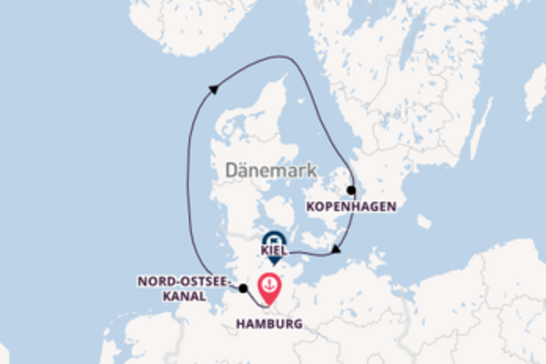 Erkunden Sie Nord-Ostsee-Kanal auf der MS EUROPA 2
