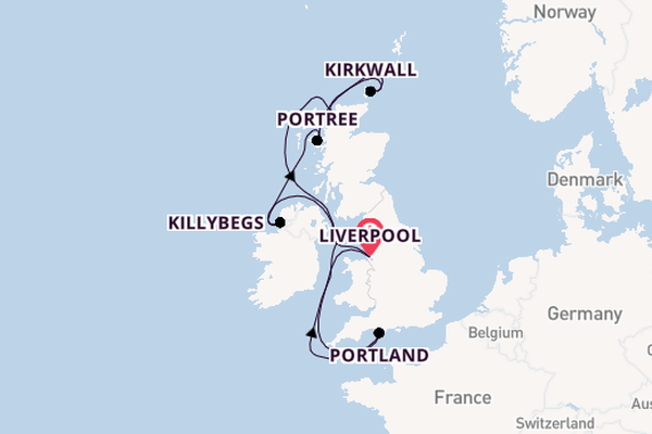 United Kingdom from Liverpool, England with the Bolette