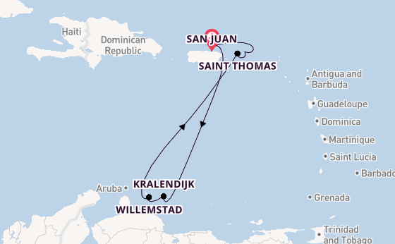 Caribbean from San Juan, Puerto Rico with the Norwegian Prima
