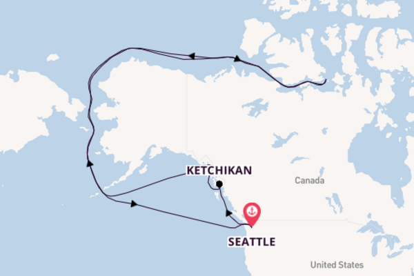 Cruise met Royal Caribbean naar het prachtige Seattle