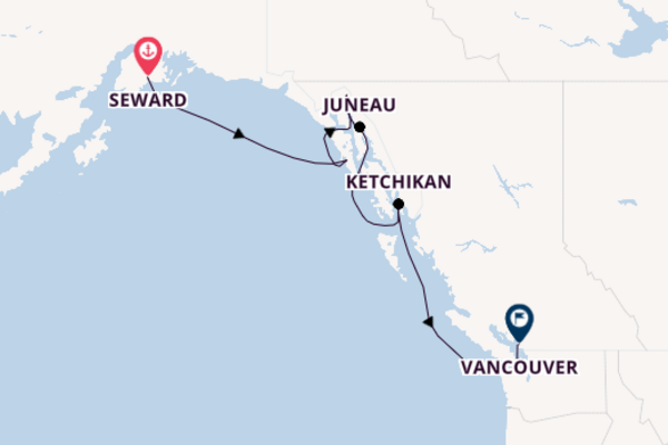 Genießen Sie 8 Tage Juneau und Vancouver