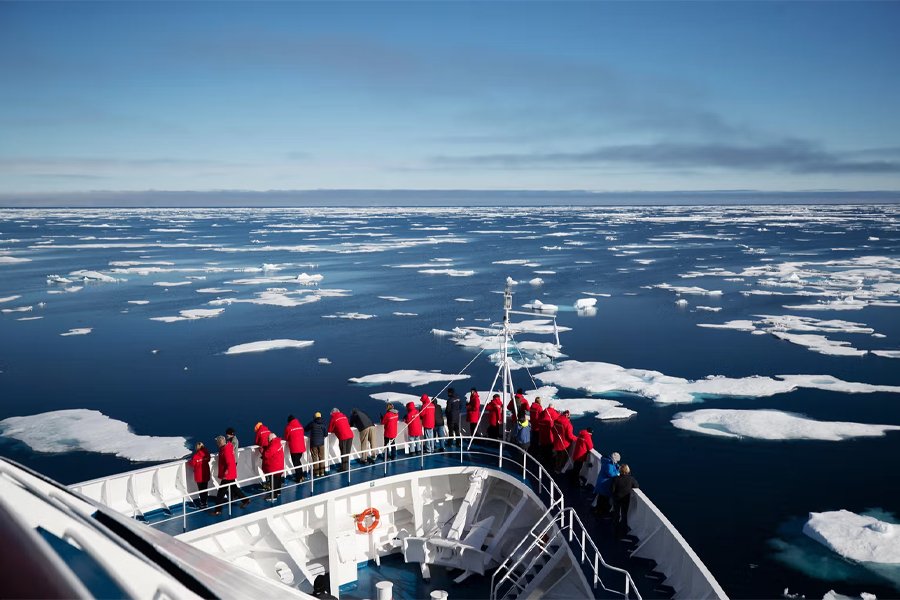 Antarctica vanaf Puerto Williams, Chili met de Silver Wind