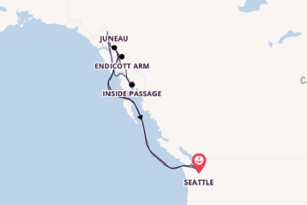 Delightful sail from Seattle with Royal Caribbean