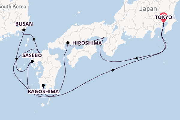 Japan from Tokyo, Japan with the Luminara