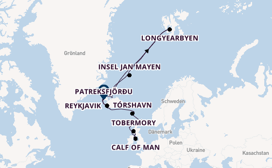 Vereinigtes Königreich ab Belfast, Nordirland auf der Seabourn Pursuit