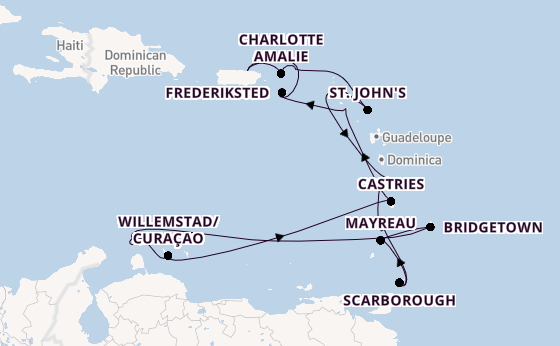 Caribbean from San Juan, Puerto Rico with the Azamara Journey