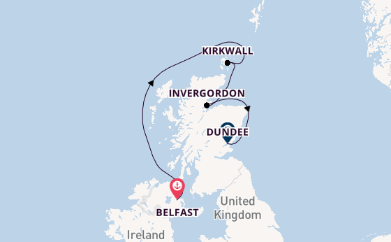 Expedition from Belfast to Dundee via Kirkwall