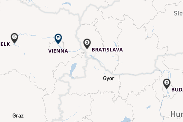 Danube River, Europe from Budapest, Hungary with the Celebrity Boundless