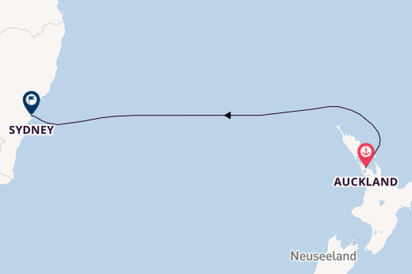 Australien und Neuseeland ab Auckland, Neuseeland auf der Carnival Adventure