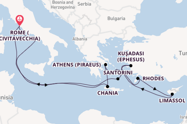 Expedition with Royal Caribbean from Rome (Civitavecchia)