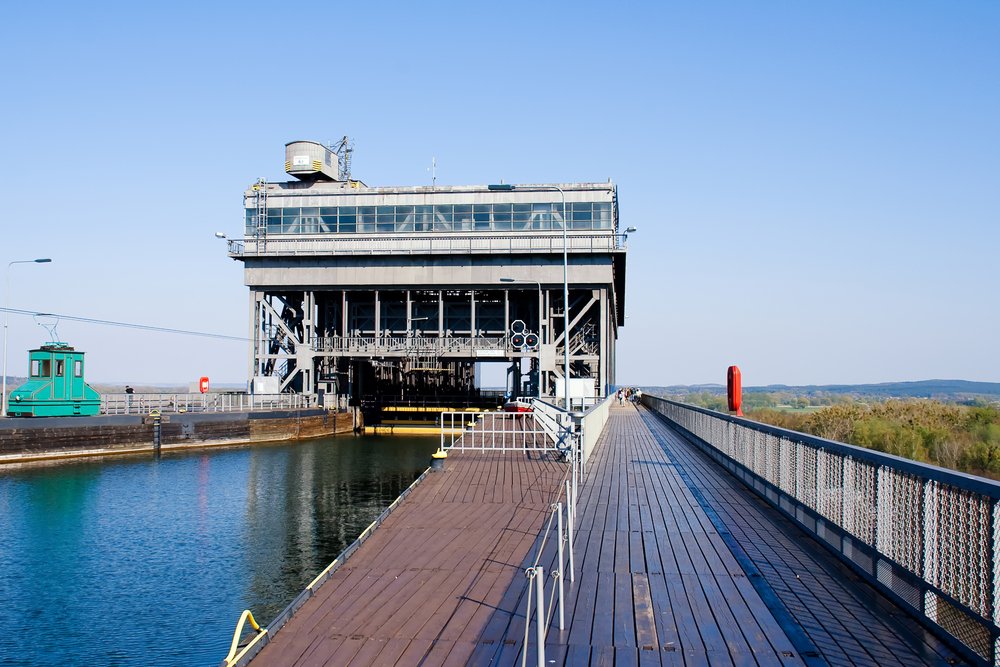 Elbe ab Stralsund, Deutschland auf der VIVA RUBY