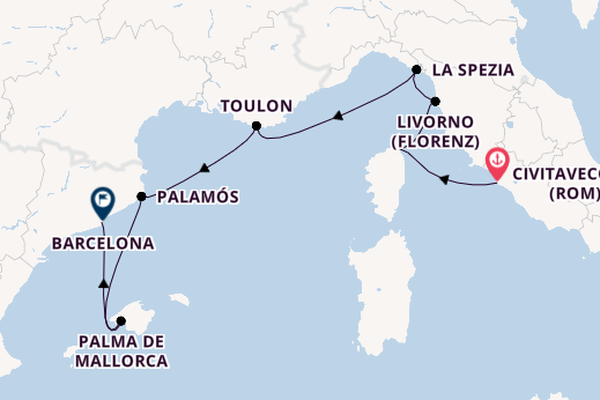 Oceania Sirena - Genussvolle Momente: Eine Luxusreise durch das Mittelmeer
