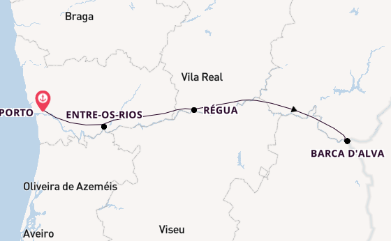 Portugal from Porto, Portugal with the AmaVida