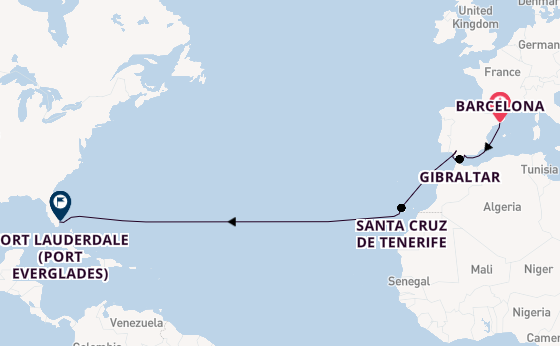 Transatlantic from Australia with the Sun Princess