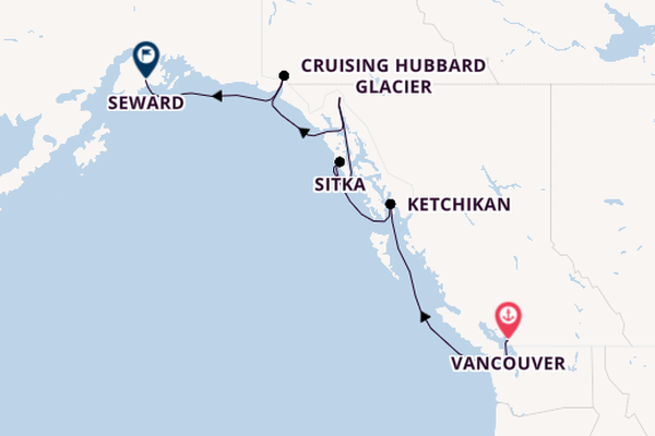 Alaska & West Canada from Vancouver, Canada with the Anthem of the Seas