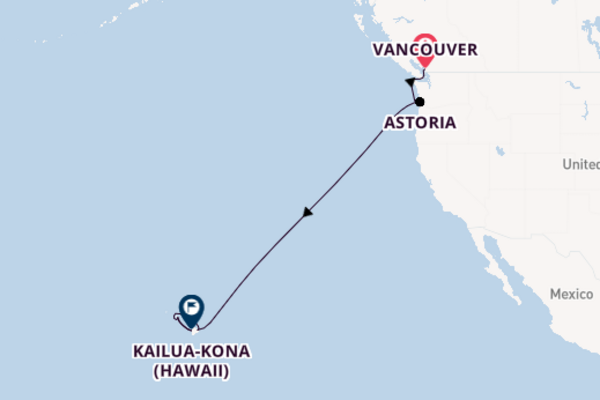 Trip with the Celebrity Edge to Honolulu from Vancouver