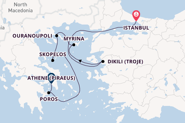 Star Flyer - Onder zeil van Istanbul naar Athene