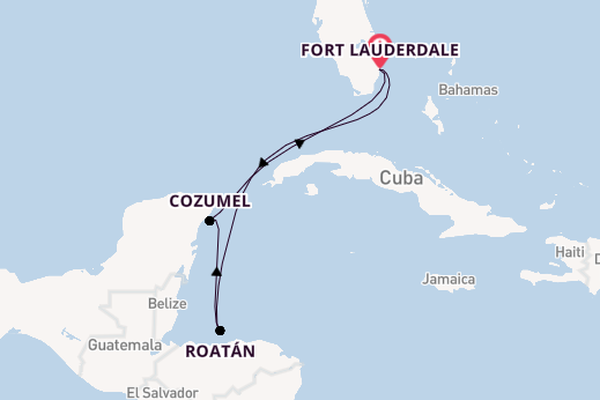 Westelijke Caraïben vanaf Fort Lauderdale, Verenigde Staten met de Majestic Princess
