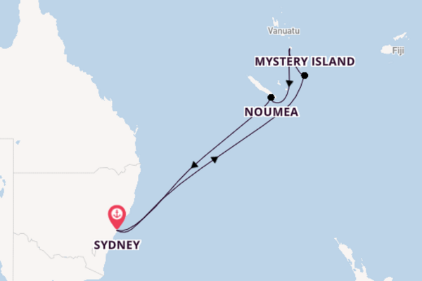 Ga mee op de Ovation of the Seas® naar Sydney
