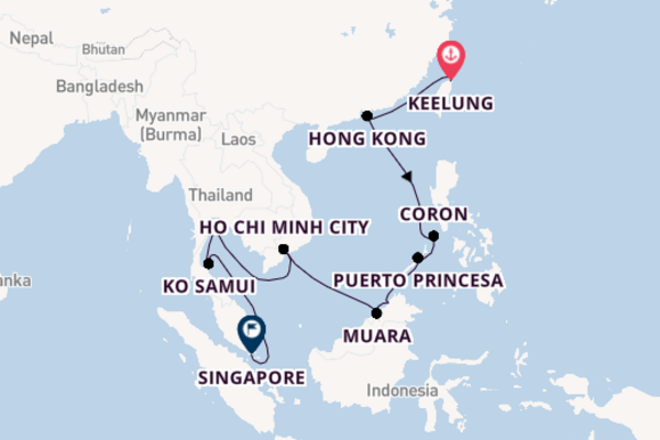 All Inclusive Asian Capitals and Beaches