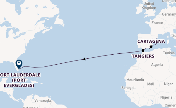 Transatlantic from Barcelona, Spain with the Explorer of the Seas