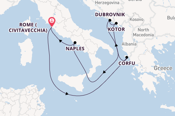 Luxury Adriatic Explorer with Rome Stay