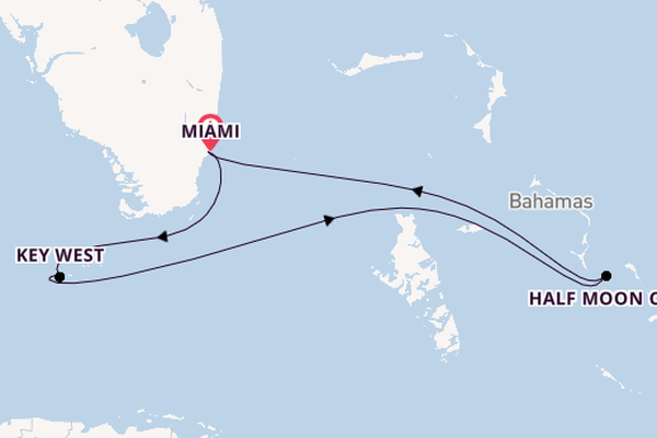 Karibik ab Miami auf der Zuiderdam