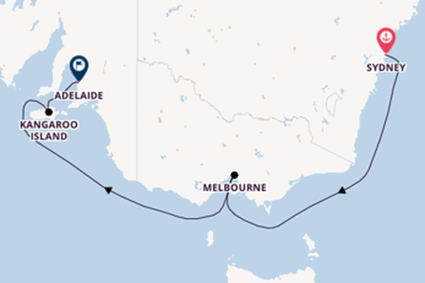 Australien ab Sydney auf der Grand Princess
