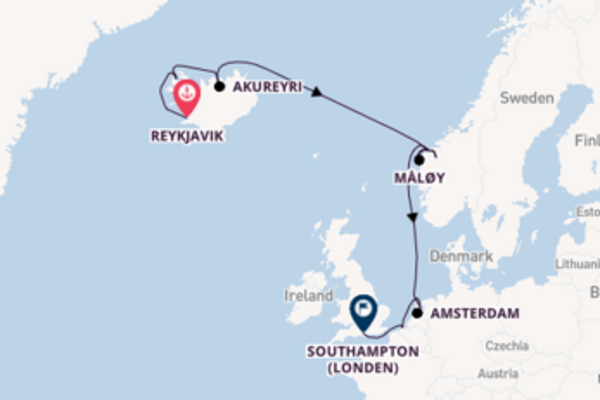 11daagse cruise vanaf Reykjavik
