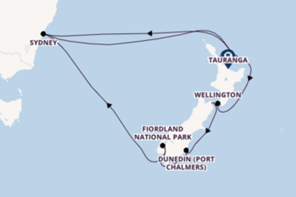 15 day cruise with the Discovery Princess to Sydney