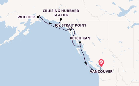 Alaska & West Canada from Vancouver, Canada with the Westerdam