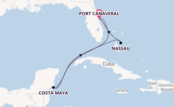 Caribbean vanaf Port Canaveral, Verenigde Staten met de Harmony of the Seas®