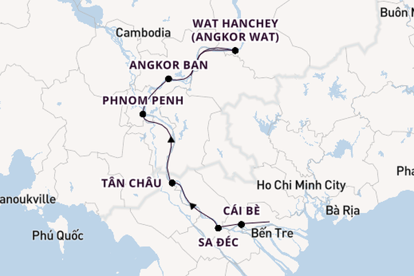 MS La Marguerite - komfortabel auf dem Mekong unterwegs