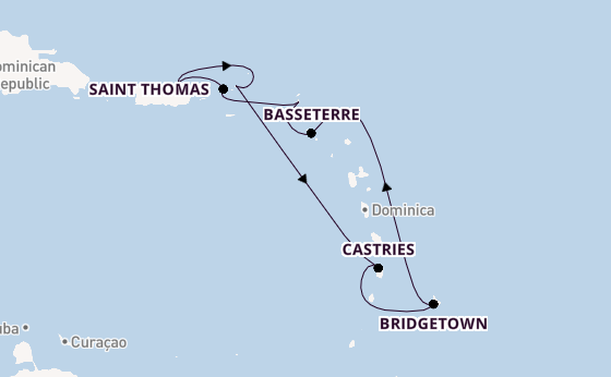Caribbean from San Juan, Puerto Rico with the Norwegian Prima