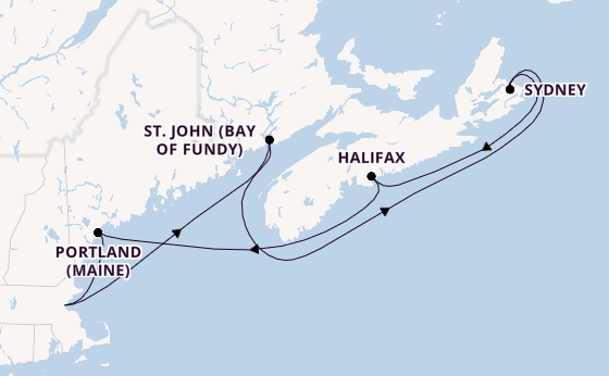 Neuengland ab Boston, USA auf der Norwegian Breakaway