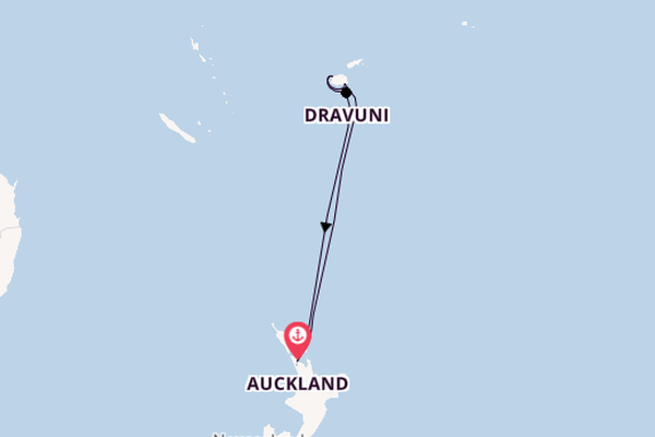 Fidschi ab Auckland, Neuseeland auf der Carnival Adventure