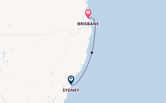 Australien ab Brisbane, Australien auf der Carnival Luminosa