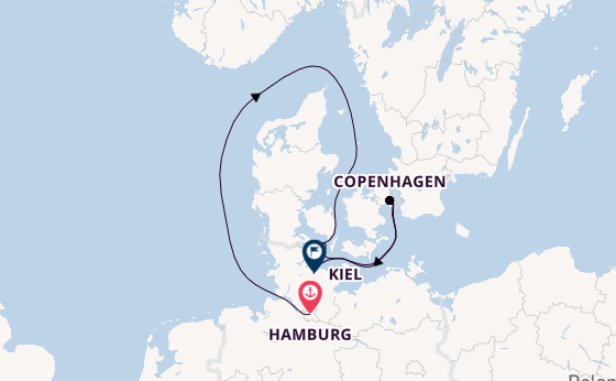 Europe from Hamburg, Germany with the EUROPA