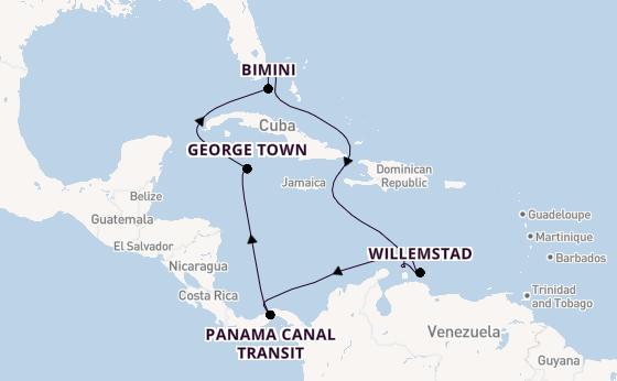 Caribbean vanaf Fort Lauderdale, Verenigde Staten met de Celebrity Ascent