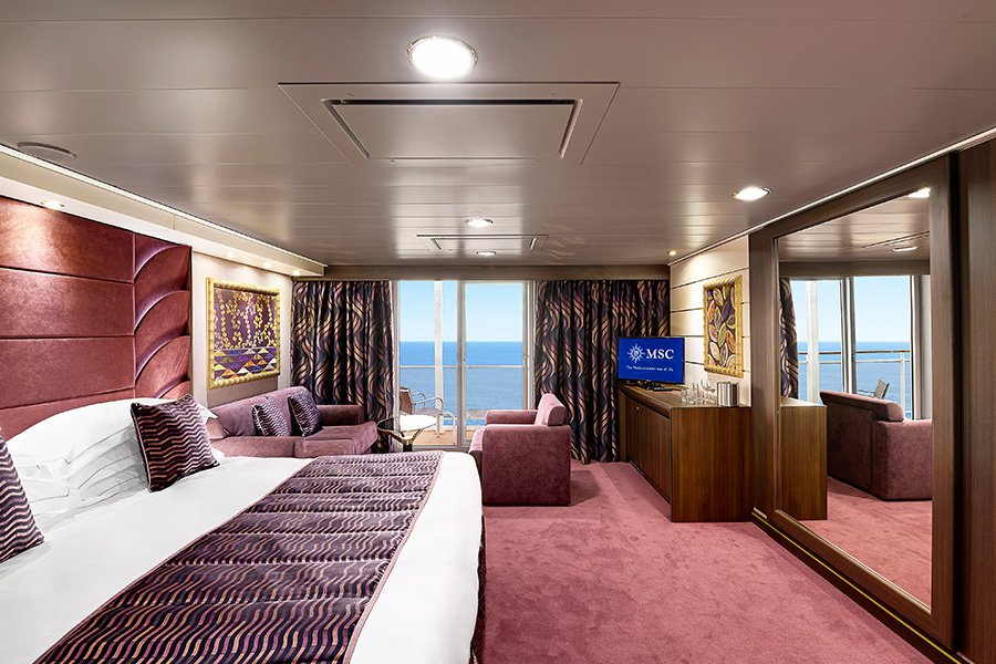 MSC Yacht Club Deluxe Grand Suite Deck 15-16 (Kat. YCP)