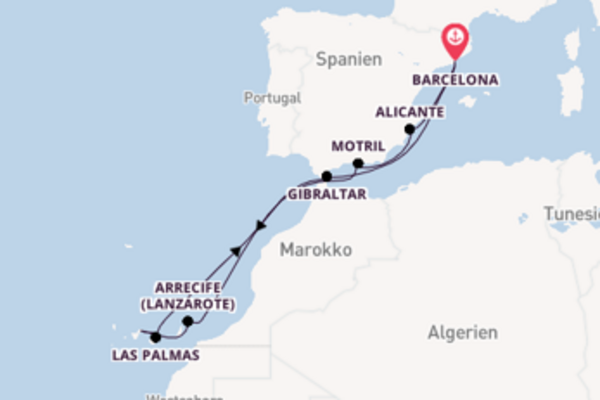 Beeindruckende Reise über Alicante in 11 Tagen