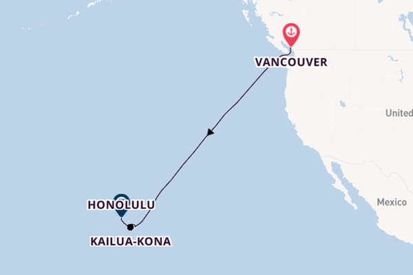 Polynesië vanaf Vancouver, Canada met de Celebrity Solstice