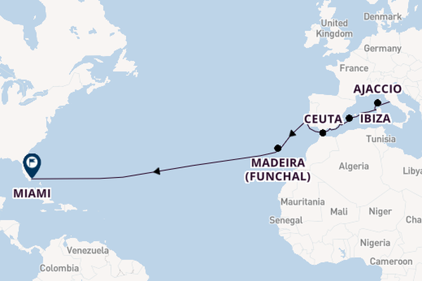 Transatlantic from Rome (Civitavecchia), Italy with the Seabourn Quest