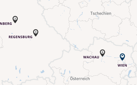 Donau ab Nürnberg, Deutschland auf der Celebrity Compass
