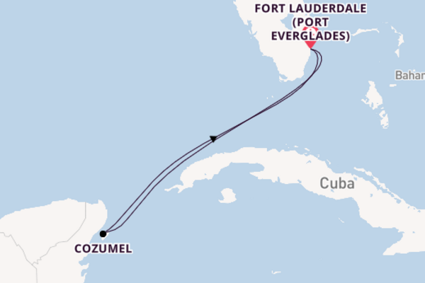 5 day cruise with the Liberty of the Seas to Fort Lauderdale (Port Everglades)