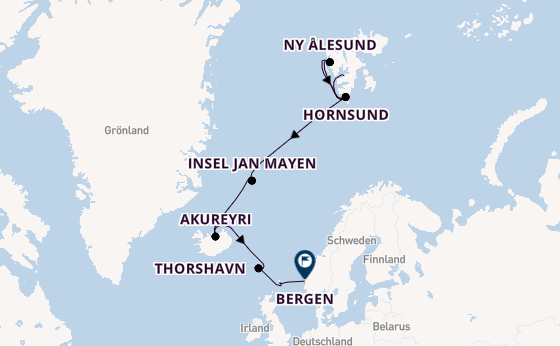Norwegen ab Longyearbyen, Norwegen auf der MS Spitsbergen