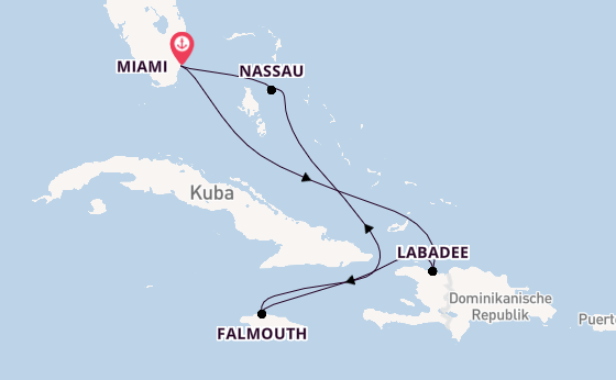 Karibik ab Miami auf der Independence of the Seas