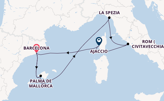 Von Barcelona nach Mallorca