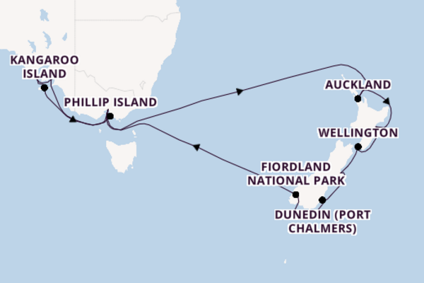 Journey with Princess Cruises from Adelaide