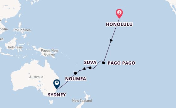 From Aloha to Australia: A South Pacific Cruise Journey